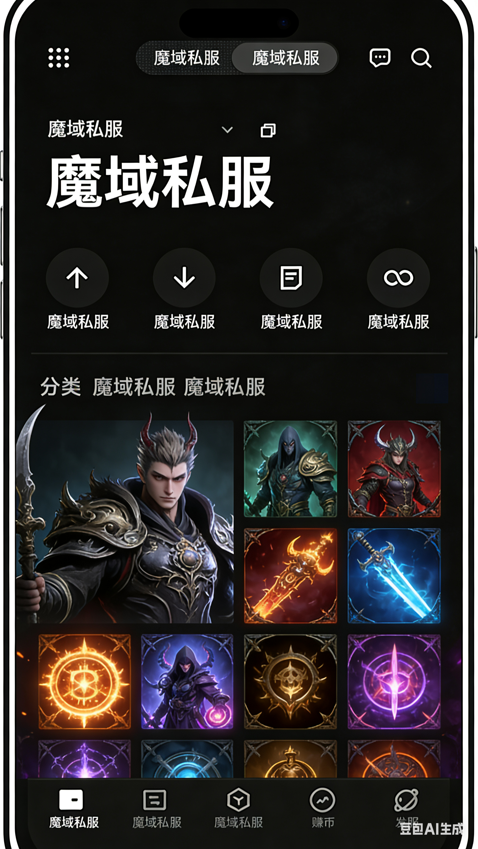 魔域SF宝石合成操作面板
